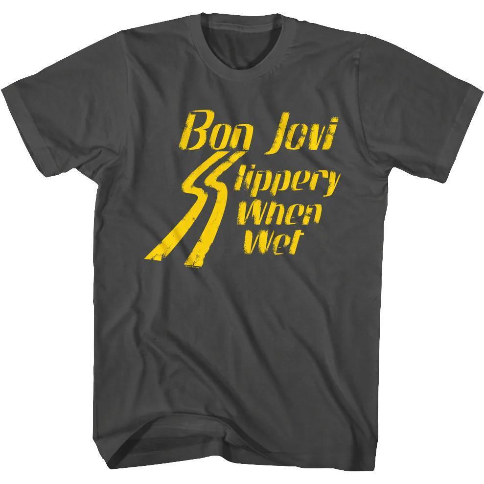 Slippery When Wet Bon Jovi Tshirt